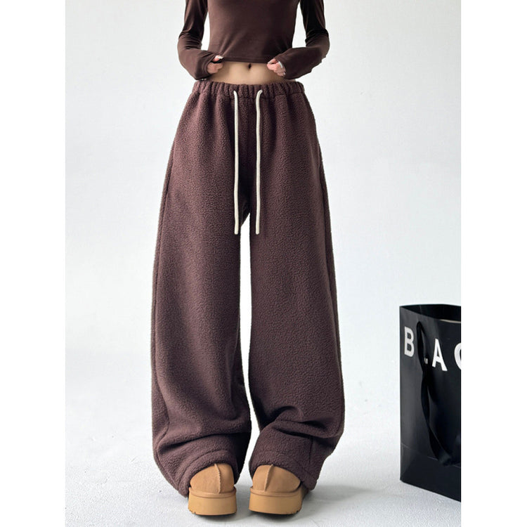 Cashmere Wide-Leg Pants for Women Winter - Stylish & Warm - Florence Luxe