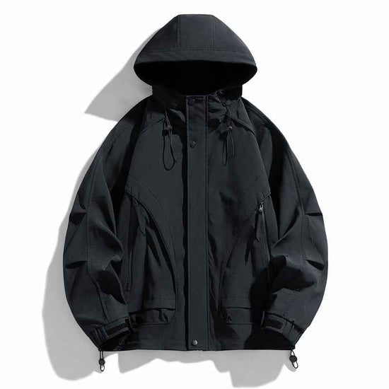 Windproof Warm And Trendy Hooded Jacket