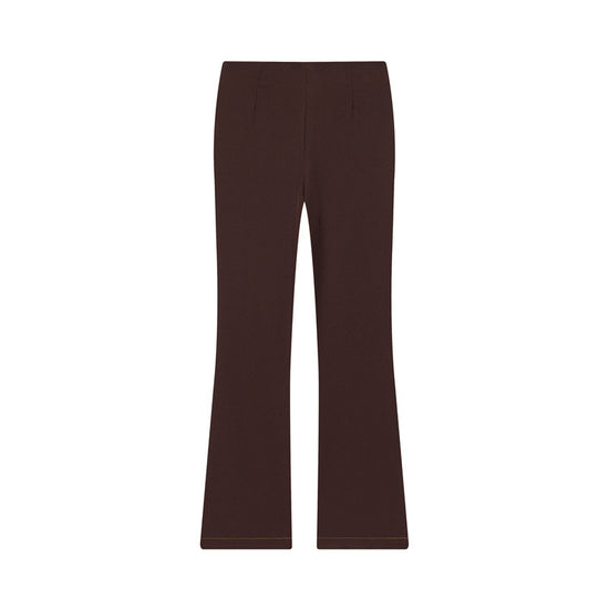 Piped Short Jacket Flare Pants Set for Chic Style - Florence Luxe