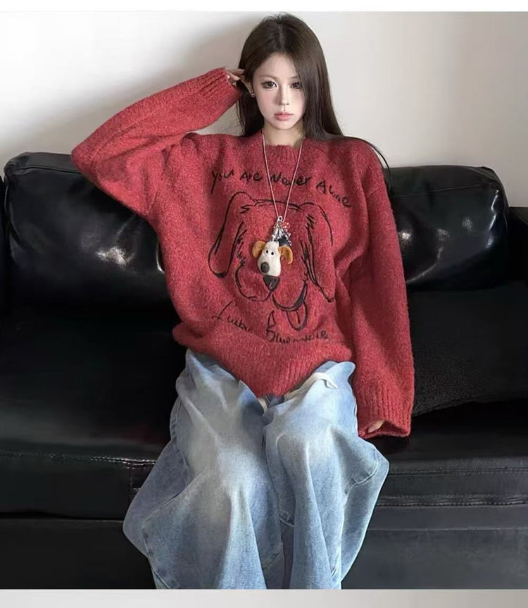 Casual Loose Sweater for Women - Comfortable and Stylish Top - Florence Luxe