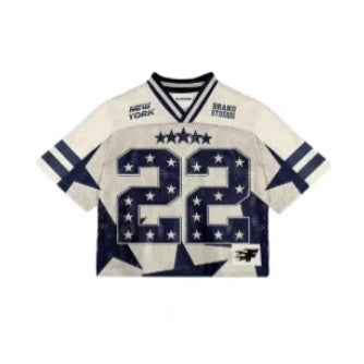 Mesh American Short-sleeved