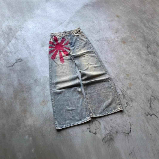 Mens Wide-Leg Denim Trousers for Modern Style and Comfort