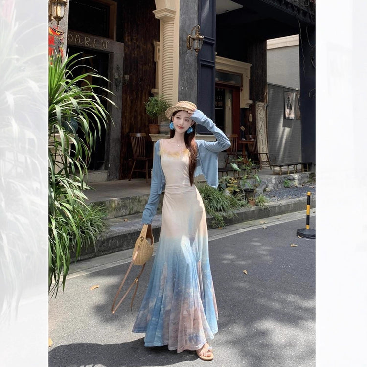 Pure Waist Slimming Dress - Effortless Elegance with Fishtail Midi Fit - Florence Luxe