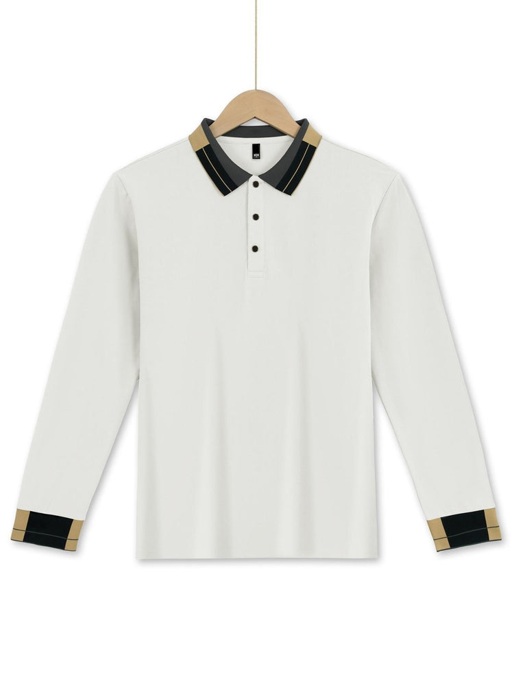 Long Sleeve Lapel Men&