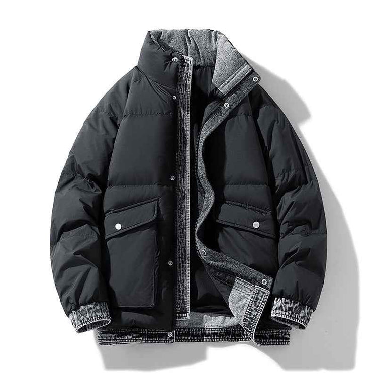 Winter Fashion Individual Casual Down Jacket Men