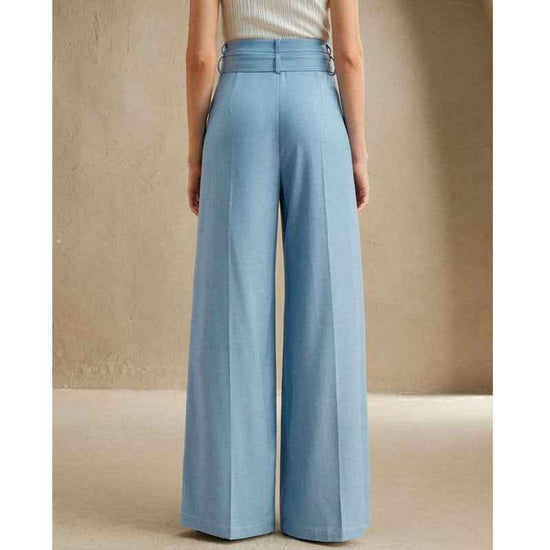 Wide-leg High Waist Jeans For Women