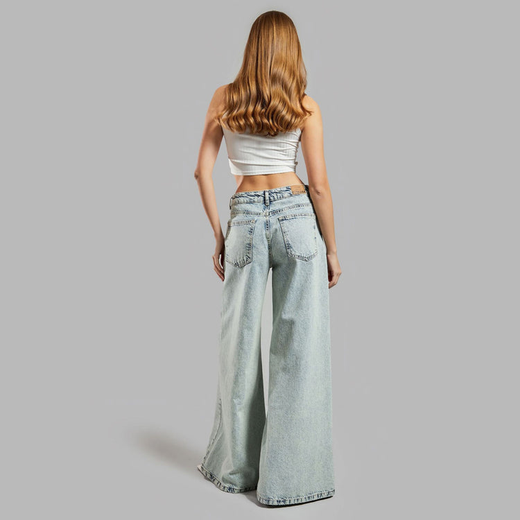 Street Skinny Jeans with Lace Stitching for Trendy Style and Comfort - Florence Luxe