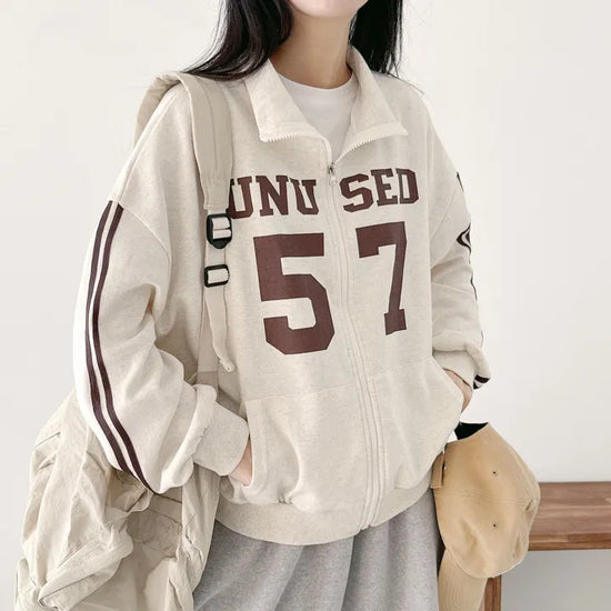 Design Sense Niche Couple Coat High Street Two Bars Raglan - Florence Luxe