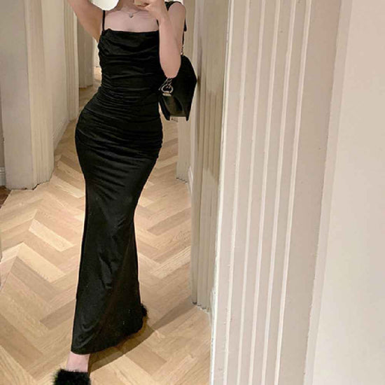 Fashionable And Sexy Long Dinner Dress
