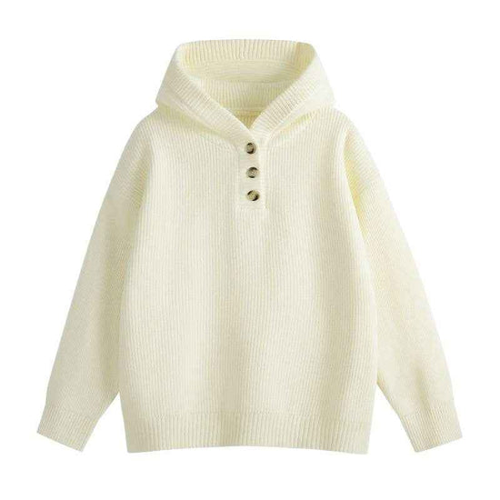 New Hooded Knitwear Sweater Men&