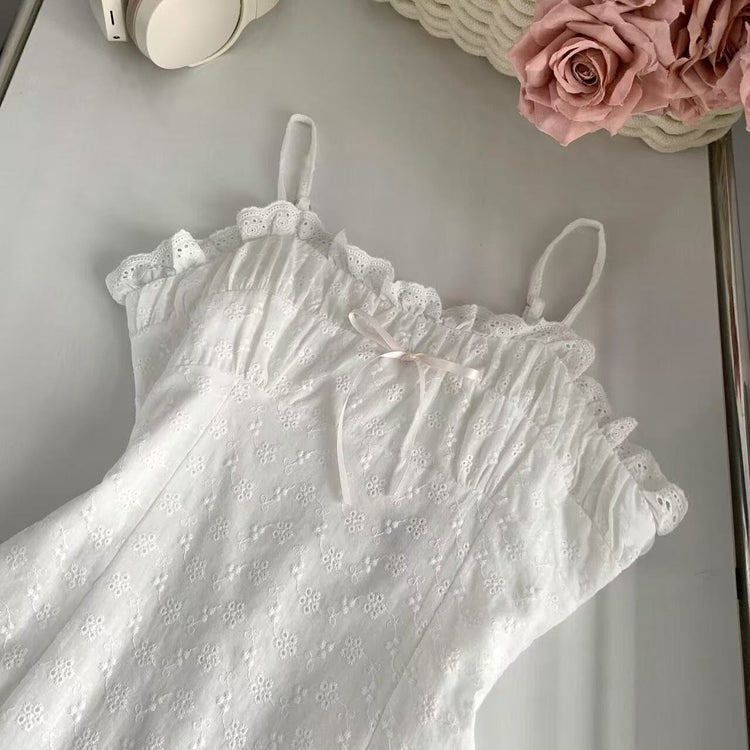 Small Pure Sleeveless Suspender Dress for Effortless Style - Florence Luxe