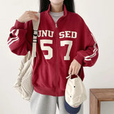 Design Sense Niche Couple Coat High Street Two Bars Raglan - Florence Luxe