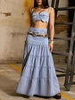 Denim Heart Tube Top