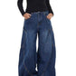 Retro Street Design Profile Machete Jeans - Stylish Retro Street Design Jeans for Trendsetters