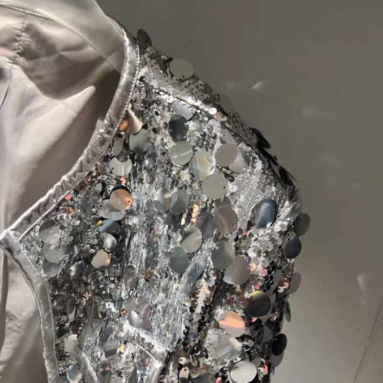 Sequined Coat for Women - Autumn Cool Wind Top
