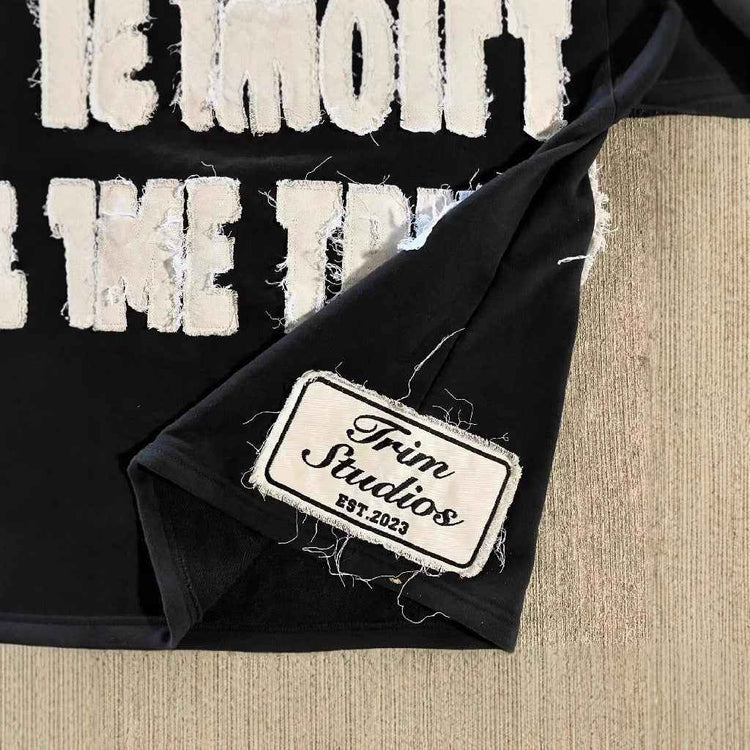 Loose Round Neck Ins Short Sleeve Top