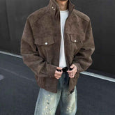 American Loose Detroit Stand Collar Men&