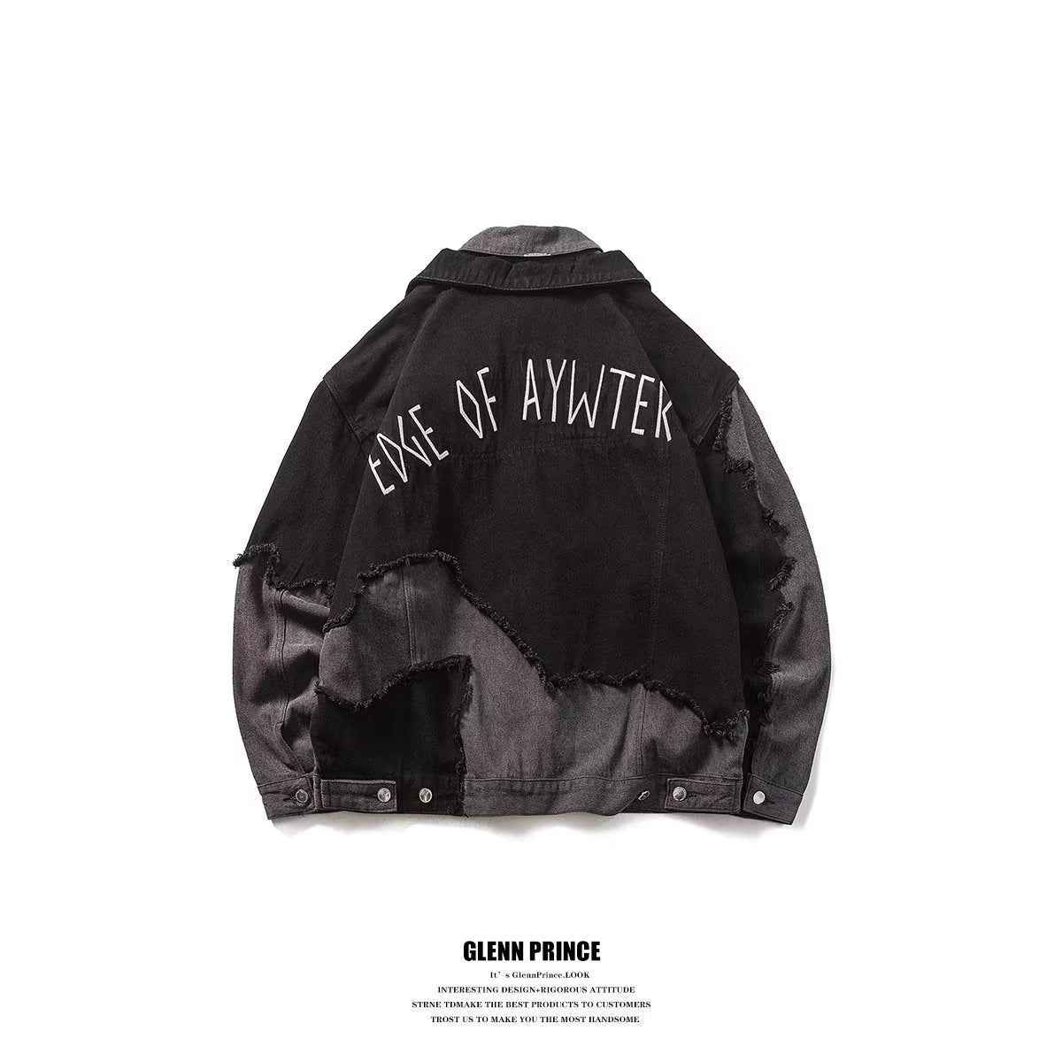 Black Sequin Sheer Open-Front Shirt - Hong Kong Style Loose Men’s Coat with Oversized Silhouette for Stylish Layering