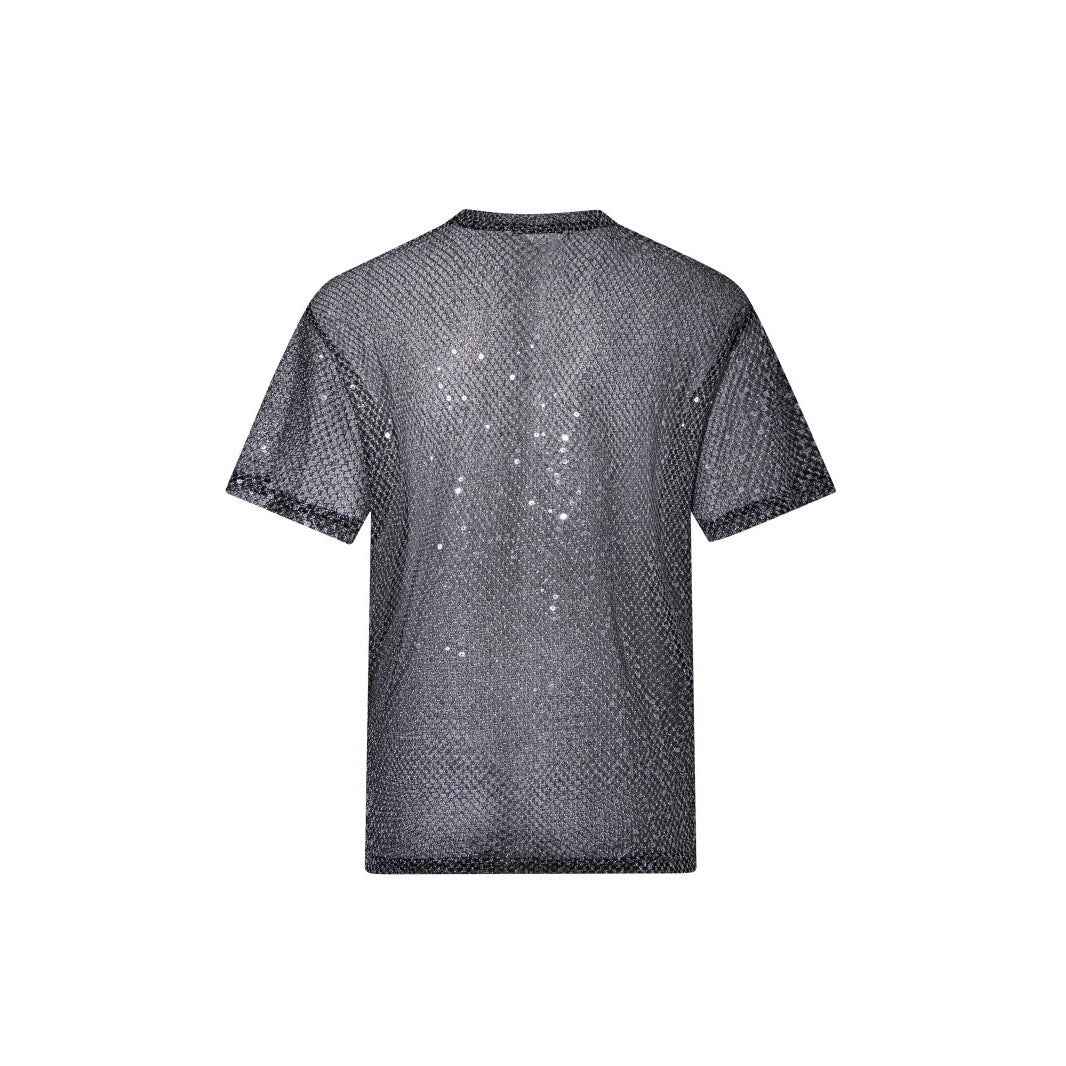 Western Boys Mesh T-shirt - See-through Short-sleeved Style for Boys