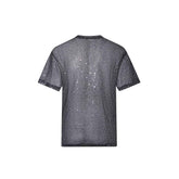 Western Boys Mesh T-shirt - See-through Short-sleeved Style for Boys