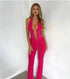 Lash Rope Lace Up Jumpsuit - Slim Fit See-Through Design - Florence Luxe