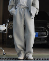 Korean Women Loose Sports Sweater Set with Zipper for Ultimate Comfort - Florence Luxe