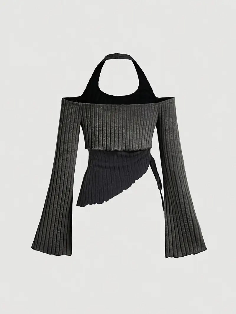 Street Fashion Halter Vest - Two-Piece Slim-Fit Short Top for Hot Girl Style - Florence Luxe