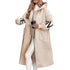 Hooded Windbreaker Coat for Women - Stylish Trench Coat for Fall & Winter - Florence Luxe