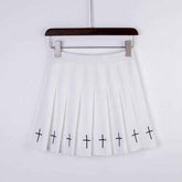 Embellished Pleated Skirt Women&