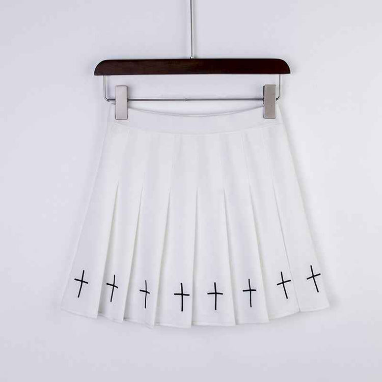 Embellished Pleated Skirt Women&