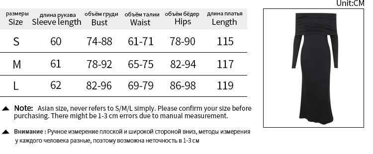 Knitted Off-shoulder Long Sleeve Fishtail Dress Ins Spring French Retro