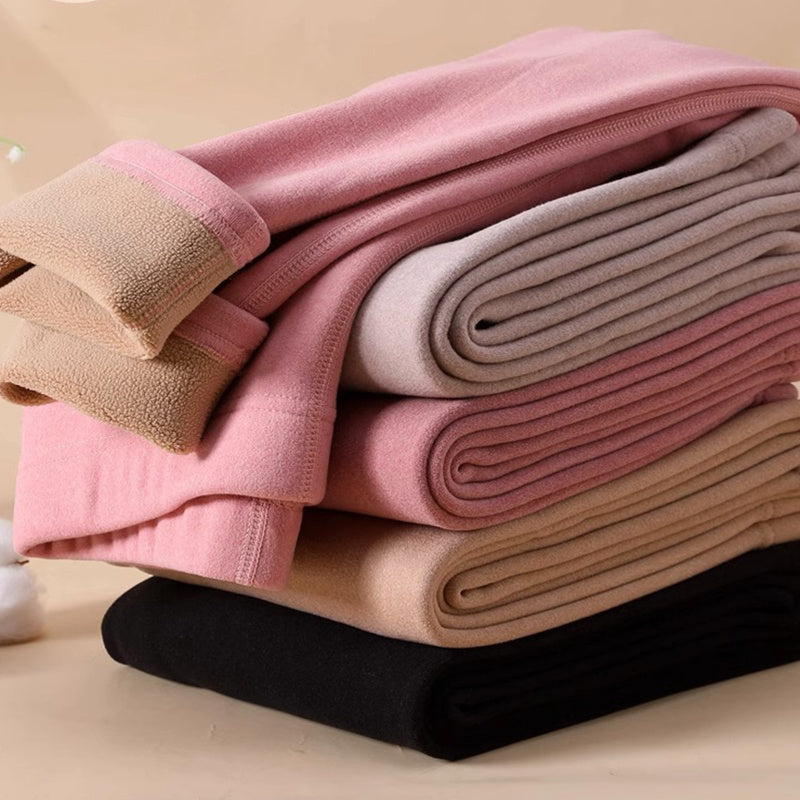 Warm Cashmere Leggings for Women - Winter Solid Slim Fashion Trousers - Florence Luxe