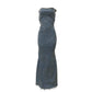 Fashion Slim-fit Chest Wrap Dress Fishtail Hip Wrap Denim Dress