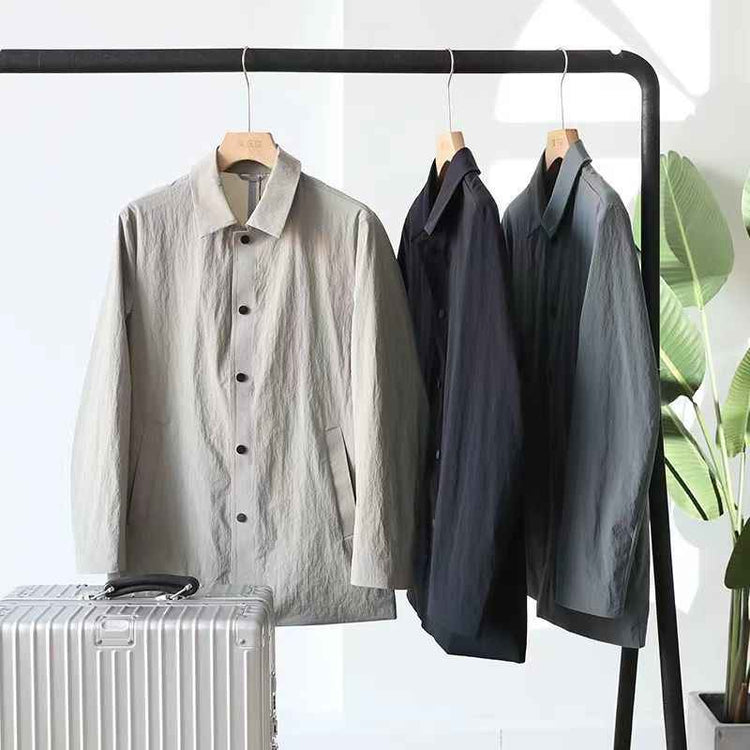 Light Luxury Casual Mid-length Trench Coat