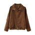 Maillard Retro Jacket Coat - Stylish Short Coat for Trendy Looks - Florence Luxe
