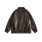 Retro Spring And Autumn New Leather Coat Coat Men&
