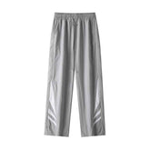 New Summer Thin Straight Loose Plus Size Casual Sports Trousers