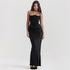 Slim Tube Top Long Dress Sexy Fashion Bandeau Backless Party Evening Dresses For Women Clothing - Florence Luxe