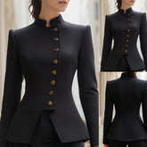 Temperament Wild Irregular Slim-fit Halloween Coat.