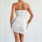 Strapless Bodycon Dress - Sexy Hot Girl Style - Florence Luxe
