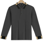 Long Sleeve Lapel Men&