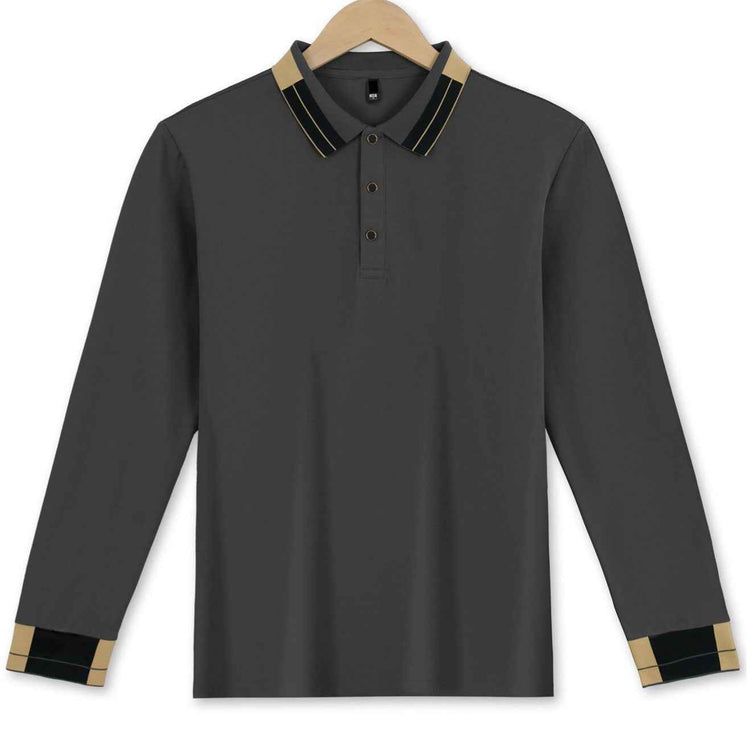 Long Sleeve Lapel Men&