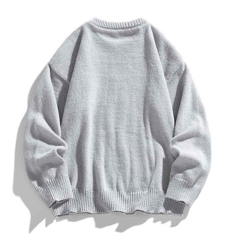 Twist Stripes Pullover Bottoming Shirt Autumn And Winter Furry Sweater