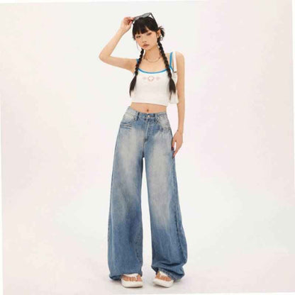 Fashionable Straight Jeans for Women - All-Match Style for Every Occasion