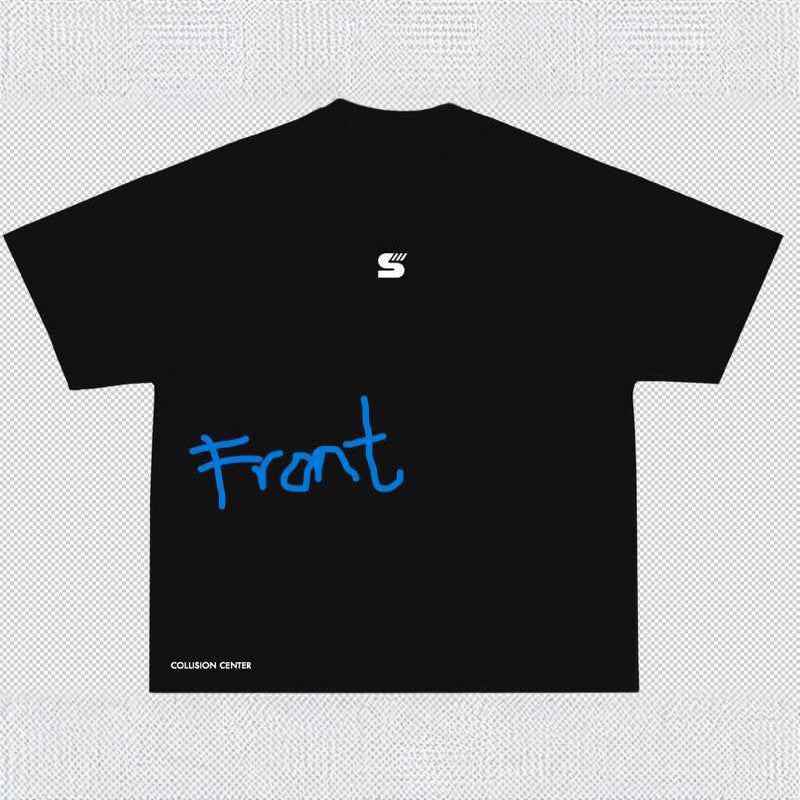 Round Neck Short Sleeve T-Shirt for Men and Women