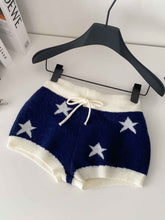 American Pure Hot Girl Knitted Shorts for Women - Slim-Fitting Casual Cool Style