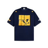 Summer Machine Embroidery T-Shirt Men - Short-Sleeved Design for Ultimate Style