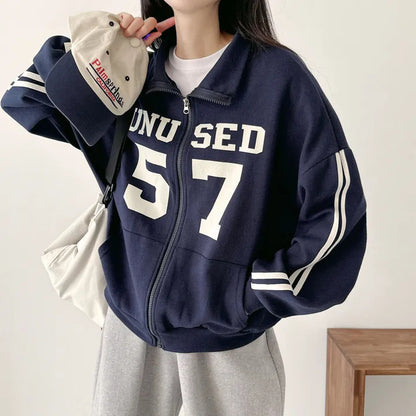 Design Sense Niche Couple Coat High Street Two Bars Raglan - Florence Luxe