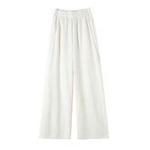 Narrow Wide-leg Pants Women&