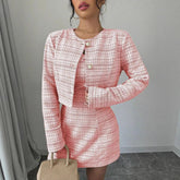 Autumn and Winter French Retro Short Coat for Women - European and American Single-breasted Style - Florence Luxe